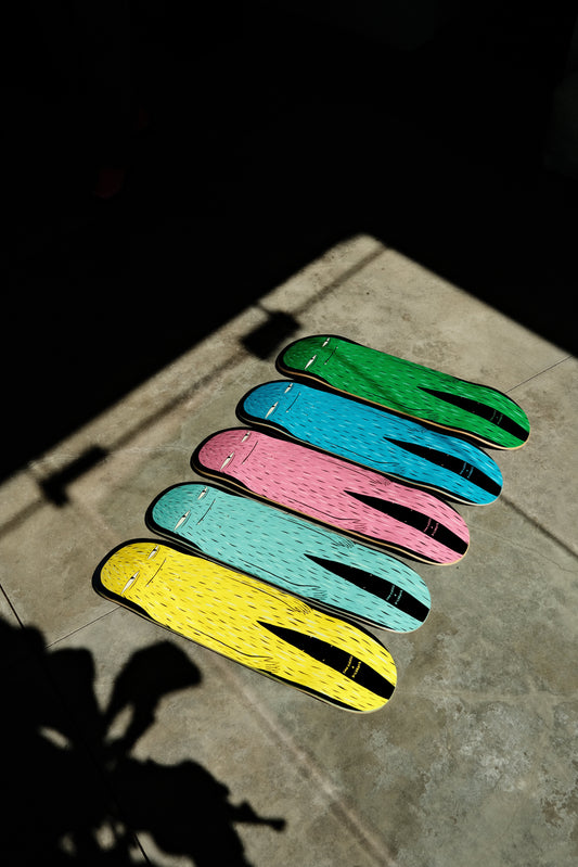 Evan Rossell + Disorder Skate Decks