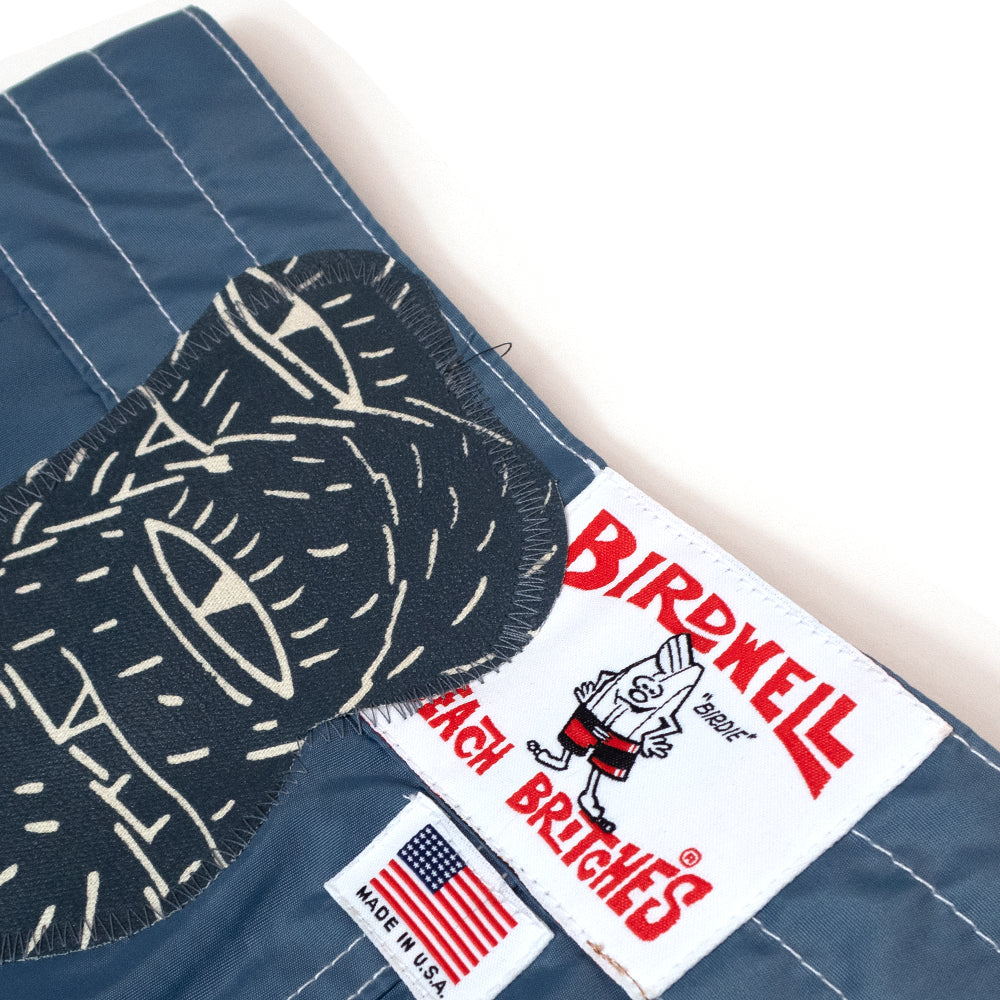 Indigo Nylon Boardshorts