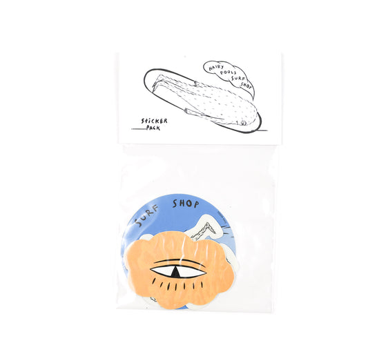 Hairy Fools Sticker Pack 2