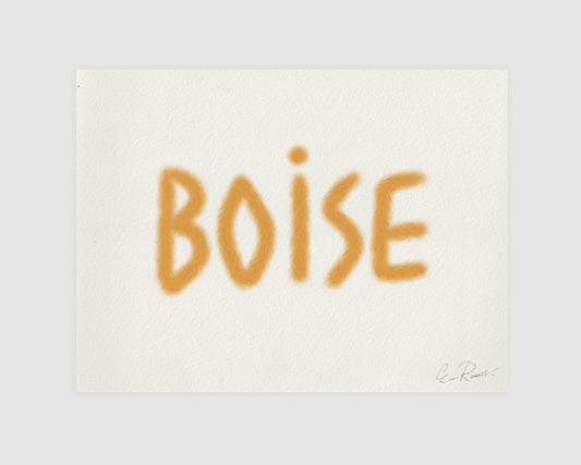 Boise Hairy Font (Print)