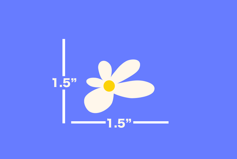 FLRT Daisy Logo Patches