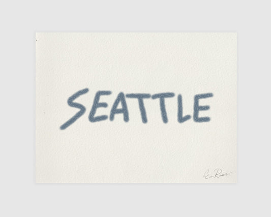 Seattle Hairy Font (Print)