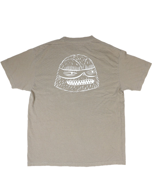 Stink tee (Brown) Hand Screened